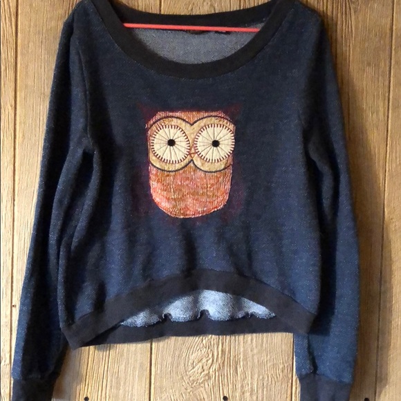 owl sweater womens
